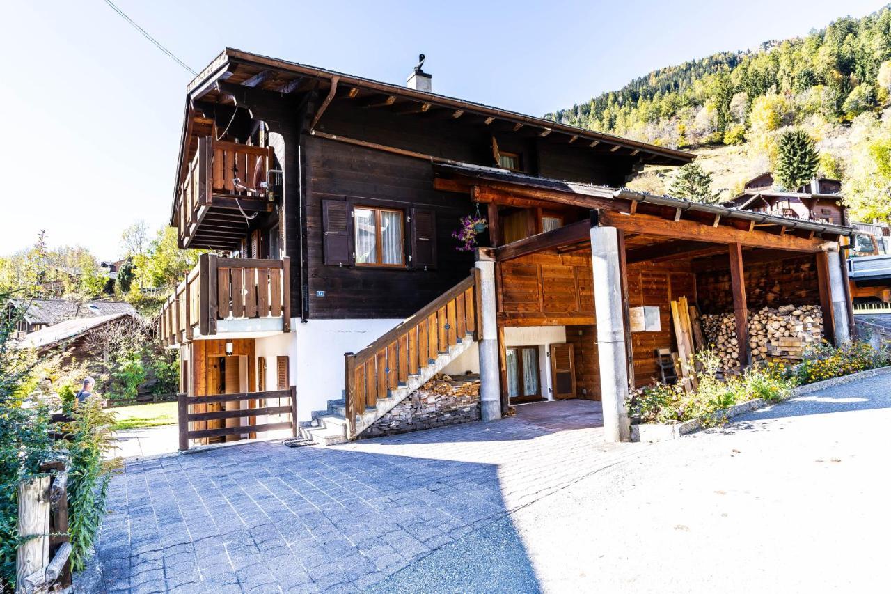 Haus Birchi, Fiesch 3.5-Zimmerwohnung Birchi 外观 照片
