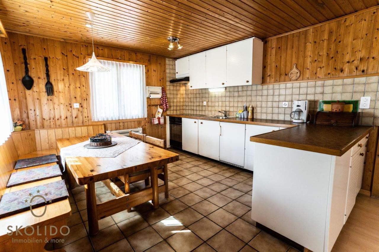 Haus Birchi, Fiesch 3.5-Zimmerwohnung Birchi 外观 照片